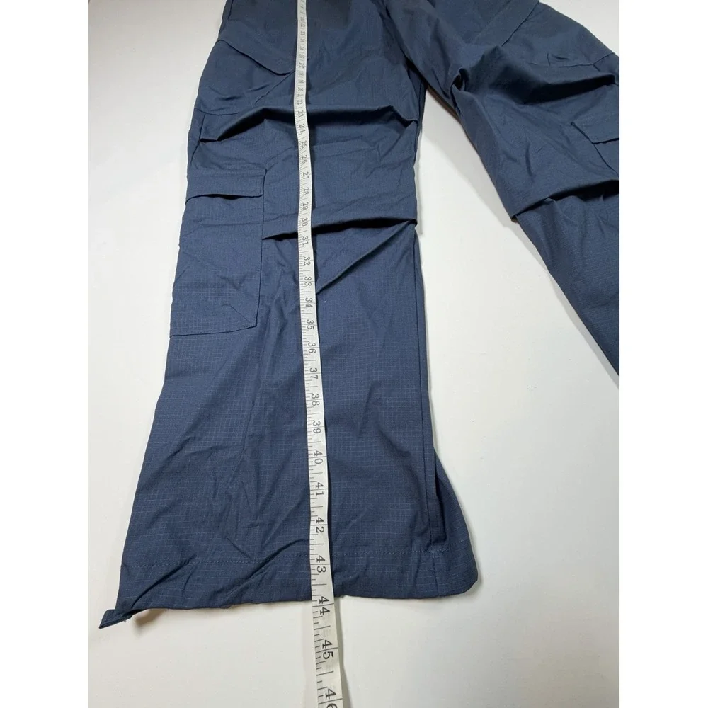 Jordan Flight Utility Cargo Pants Mens L Blue Loose Fit Ripstop HV0530-464 NWT